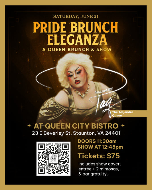 PRIDE BRUNCH ELEGANZA / Saturday, June 21st